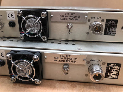1 X Continental MicroWave SVX - 60T CML Satellite Video Exciter Broadcast - KLR Automation