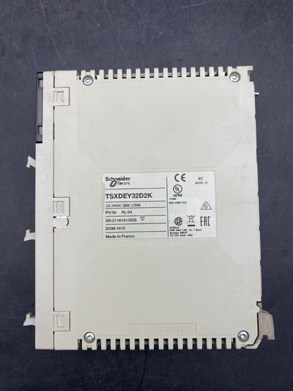 SCHNEIDER ELECTRIC TSX DEY32D2K PV 06 RL 04 INPUT MODULE
