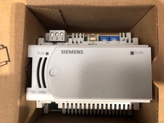 SIEMENS DESIGO TXI1.OPEN TX Open Module RS - 232 / RS - 485 - KLR Automation