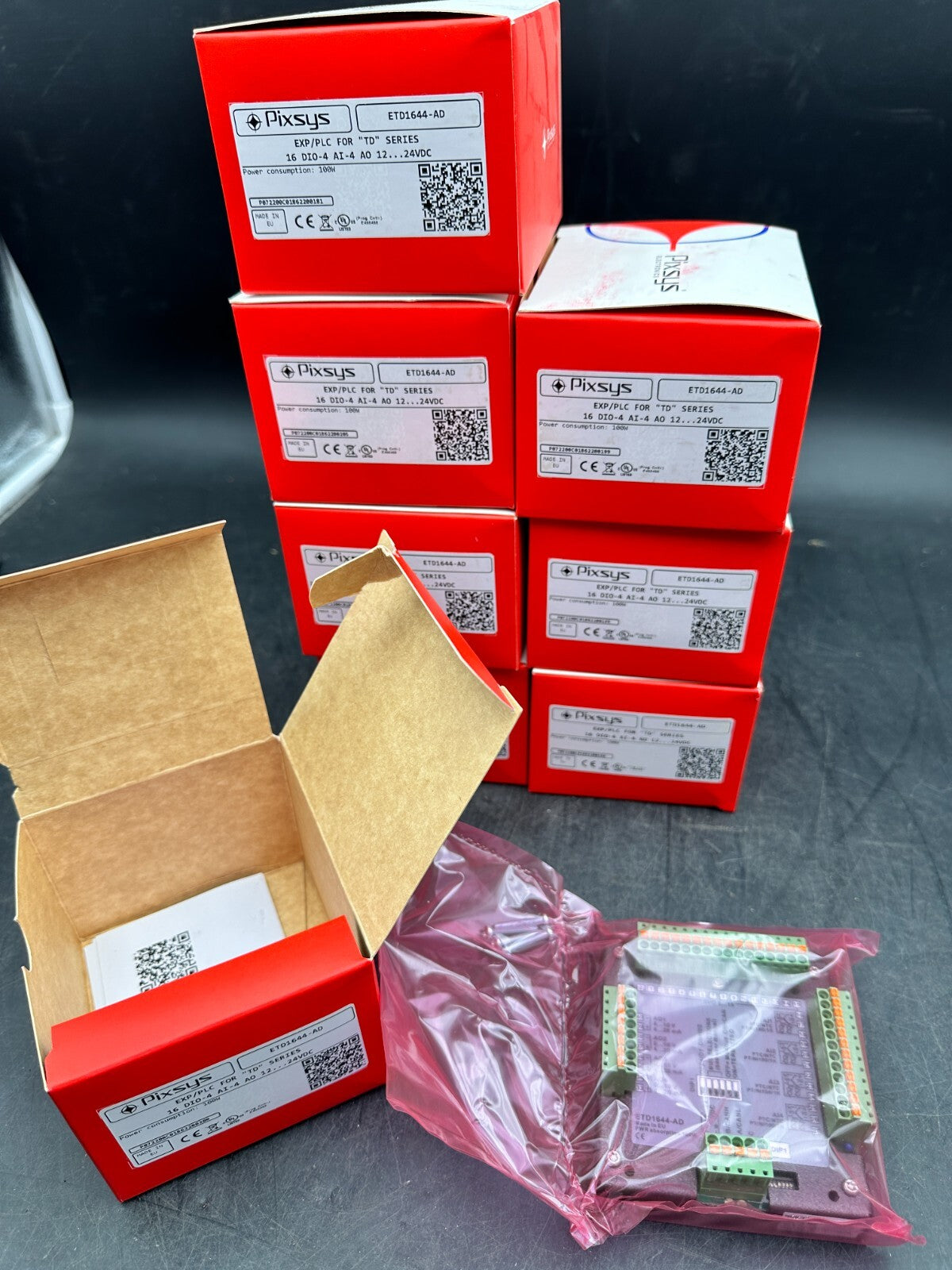 1 pc x  PIXSYS ETD1644-AD EXP/PLC FOR "TD" SERIES I/O Module