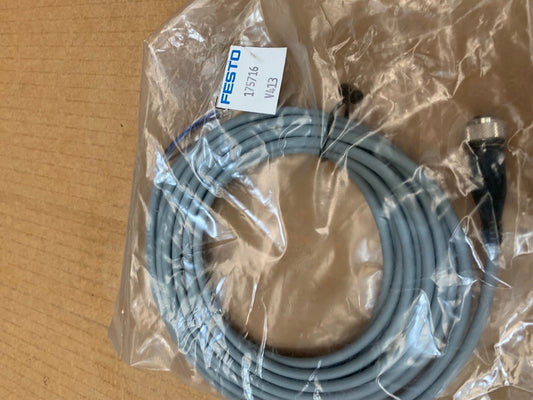 1 x Festo 175716 Model SIM - M12 - 5GD - 5 - PU Connecting Cable v413 - KLR Automation