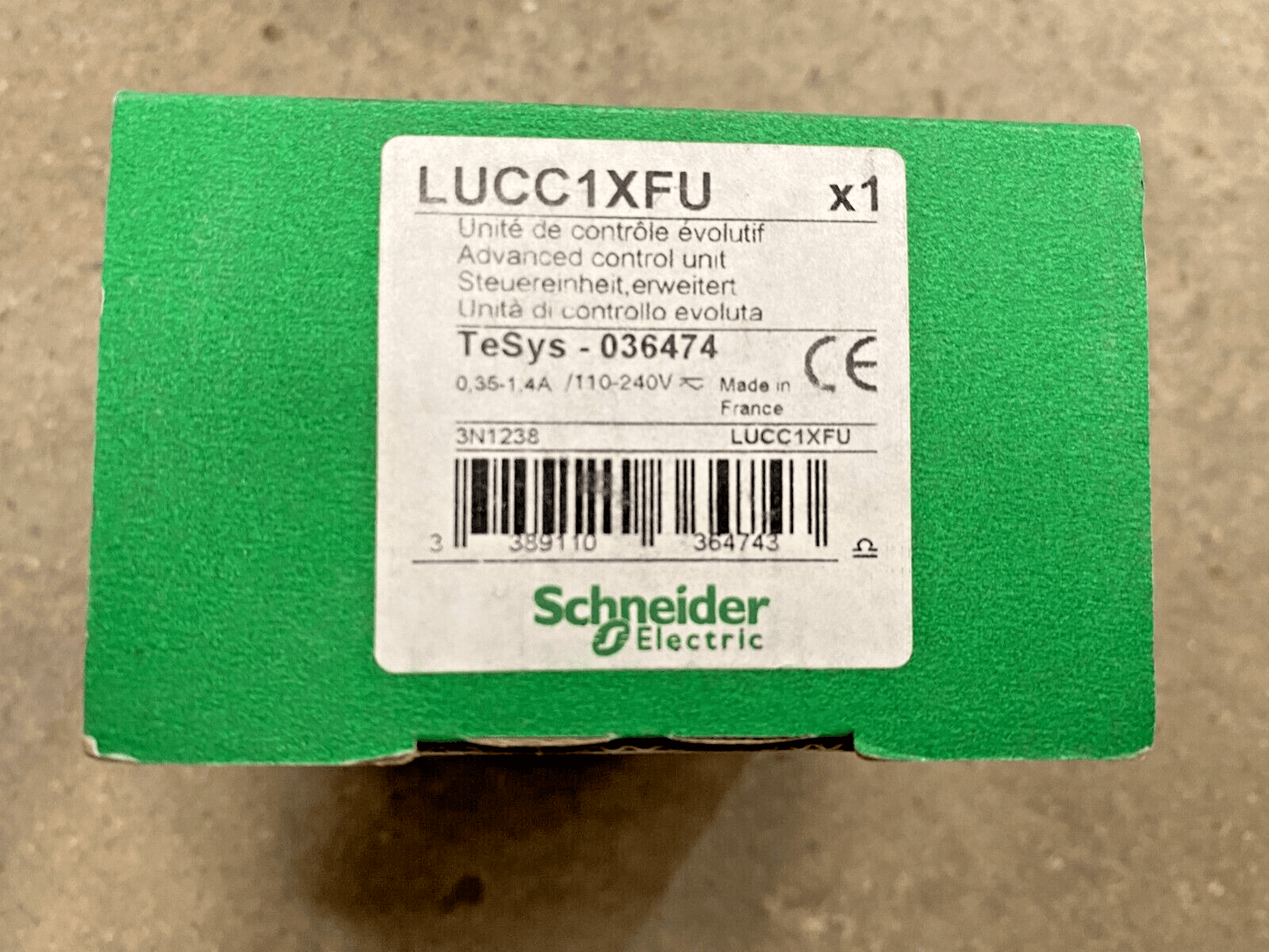 1pc x NEW SCHNEIDER ELECTRIC LUCC1XFU ADVANCED CONTROL UNIT - KLR Automation