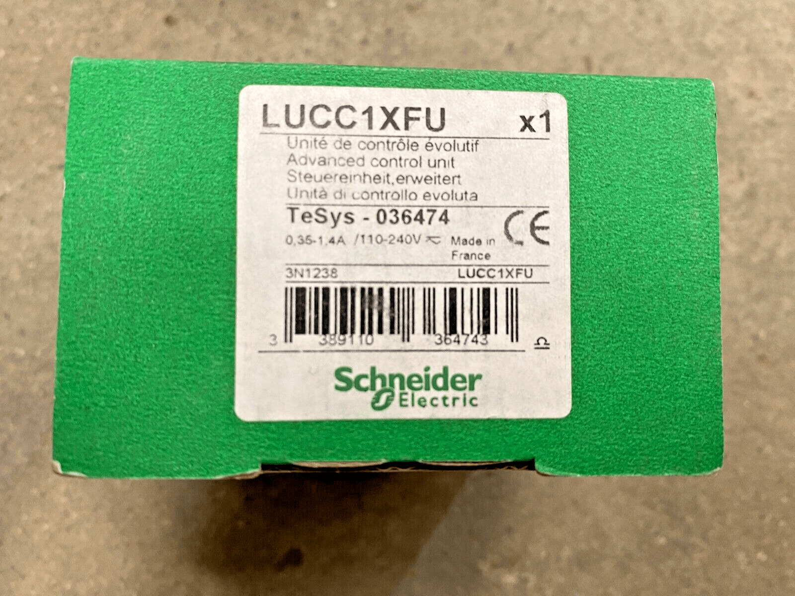 1pc x NEW SCHNEIDER ELECTRIC LUCC1XFU ADVANCED CONTROL UNIT - KLR Automation