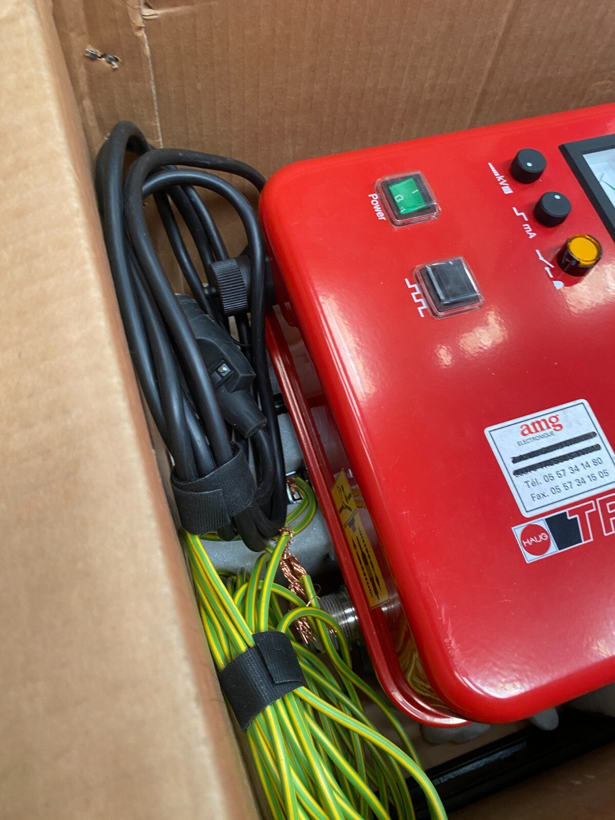 GÉNÉRATRICE CHARGE TR 30 25Kv  AMG Aug TriStat  + 2 pc Triode ALM R 060.200 60cm