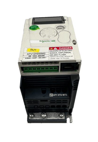 SCHNEIDER ELECTRIC ATV12H055M2 0.55kW 3/4HP 200 - 240V VARIATEUR DE FREQUENCE - KLR Automation
