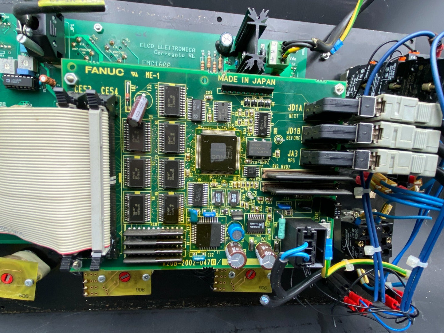 FANUC Control panel A860-0202-T001 Board +1 x A20B-2002-0470/08B