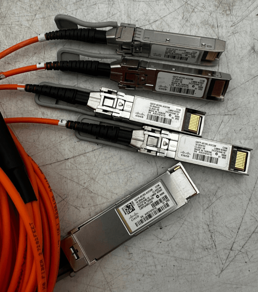 CISCO QSFP - 4X10G - AOC5M 10 - 2934 - 02 ACTIVE OPTICAL CABLE x1pc - KLR Automation