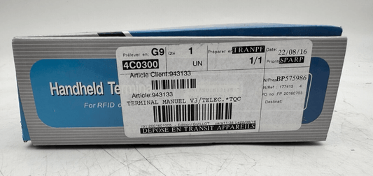 TOKHEIM 943133 - 003 HANDHELD TERMINAL POUR SYSTEME RFID / BARCODE - KLR Automation