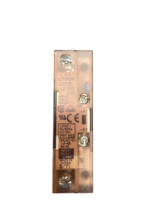 OMRON G3PB-215B-VD SOLID STATE RELAY AC100-240V 15A x6pc