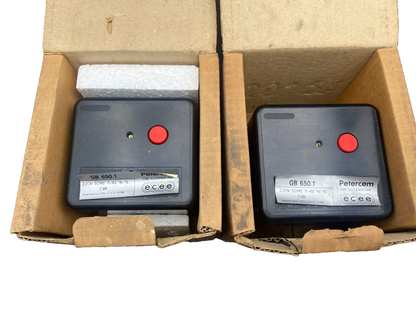 1 pc x PETERCEM GB 650 650.1 220V 50Hz 5VA BOITE DE CONTROLE