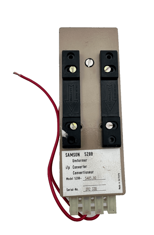 SAMSON 5288 5288 - 5405.00 CONVERTISSEUR - KLR Automation