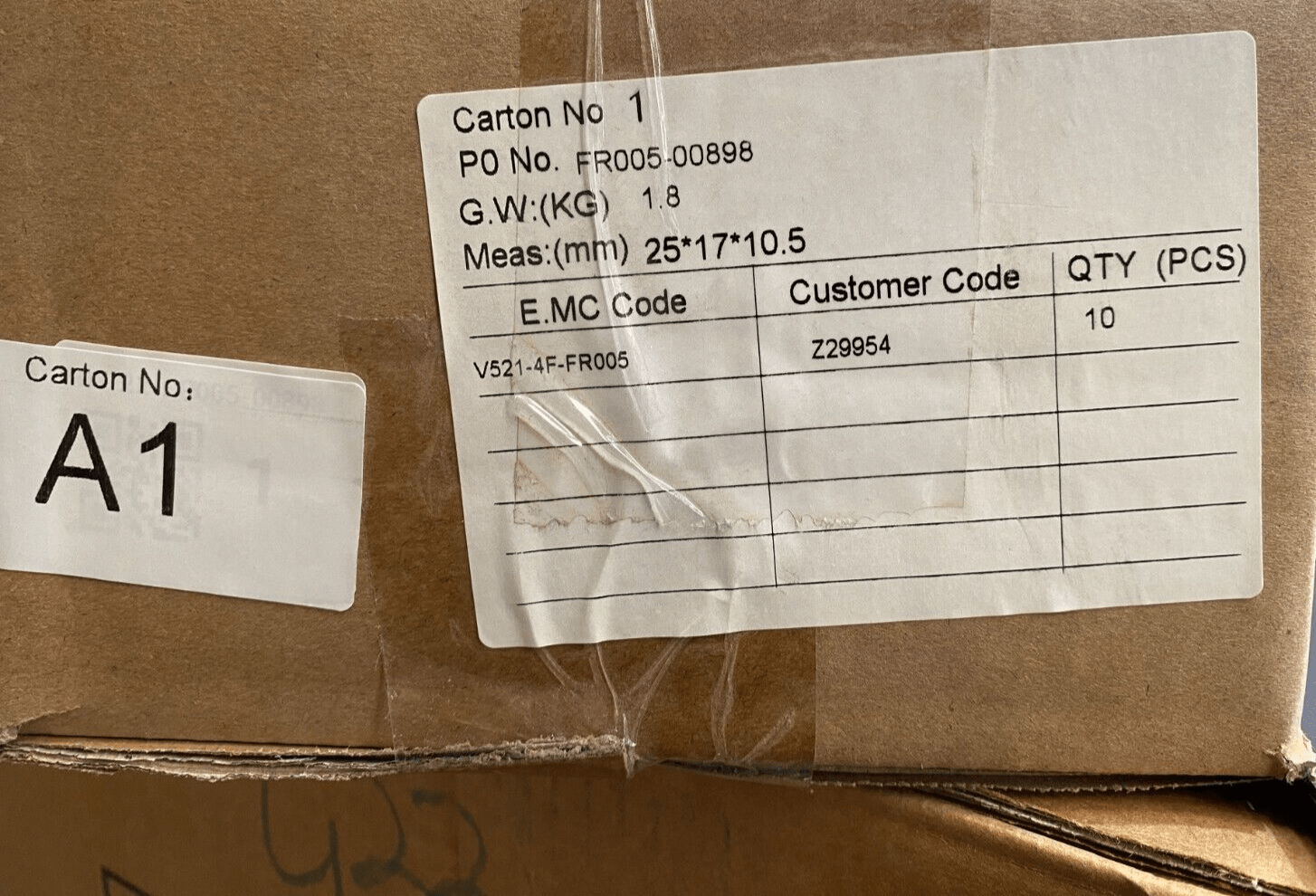 EMC V521 - 4F - FR005 Z29954 COLLECTEUR SERIE 5/2 5/3 (AIRTAC 4V400 FESTO PRS) x2pc - KLR Automation