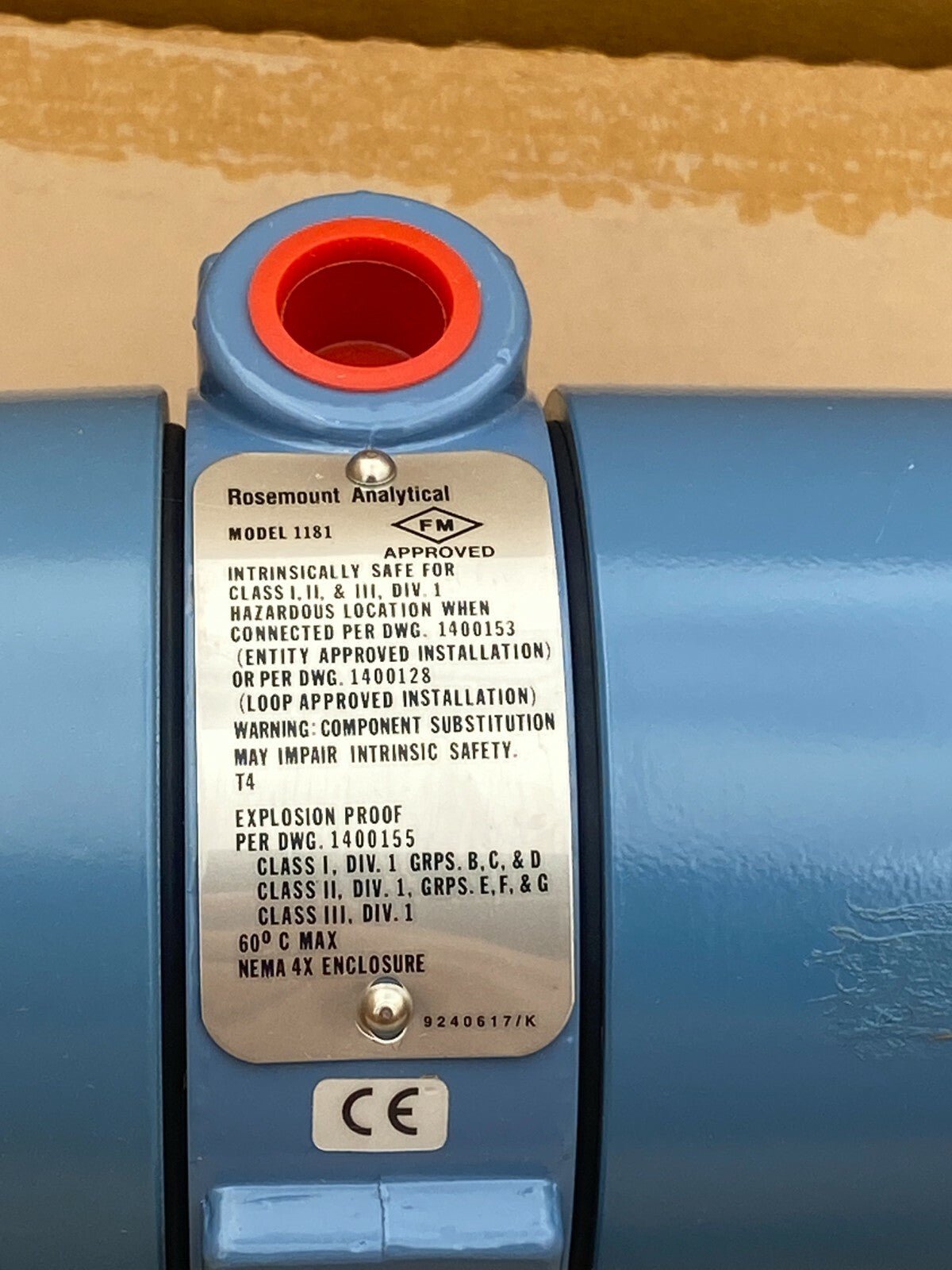 Rosemount Emerson 1181C 2 wire Conductivity Transmitter 1181 - KLR Automation