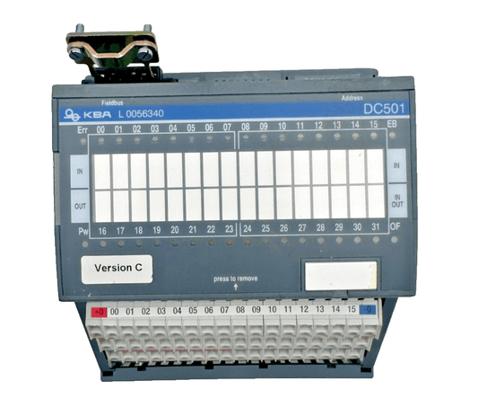 ABB KBA DC501 DC501 - CS31 S500 BUS MODULE 16DI 8DC 8DO VERSION C - KLR Automation