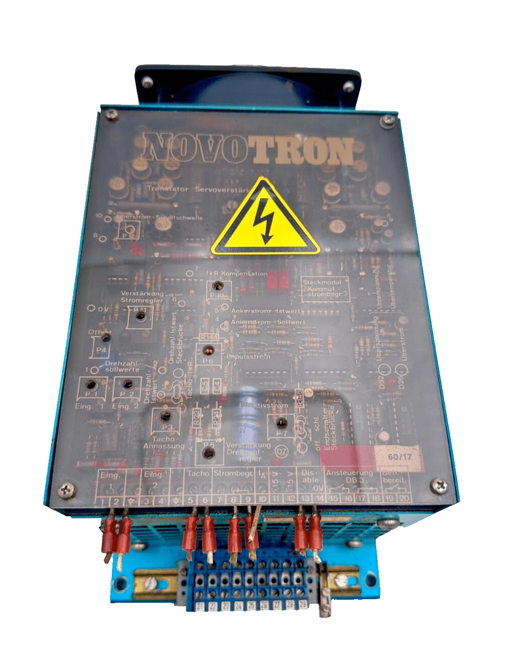 NOVOTRON TSV 617 SERVOAMPLIFICATEUR - KLR Automation
