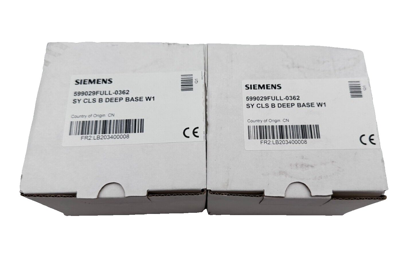 SIEMENS 599029FULL-0362 SY CLS B DEEP BASE W1 x2pc