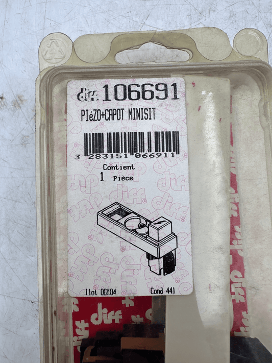 DIFF 106691 ALLUMEUR PIEZO + CAPOT MINISIT - KLR Automation