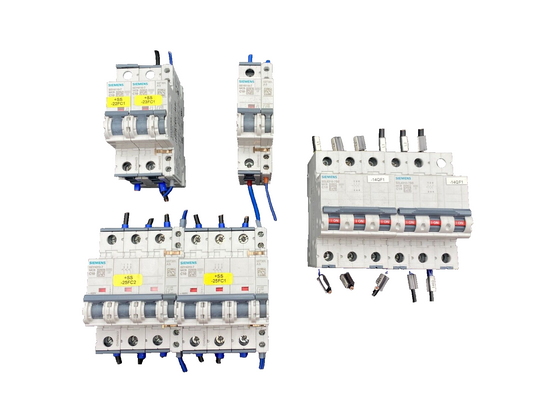 SIEMENS 5SL6310-7BB MCB C10 + 5SY4310-7 MCB C10 + 5SY4110-7 MCB C10 +5SY6110-7
