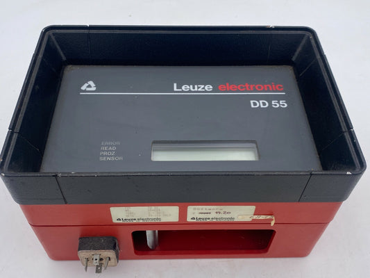 LEUZE ELECTRONIC DD 55 Displaydecoder V44.20 -used- 50019903 without key