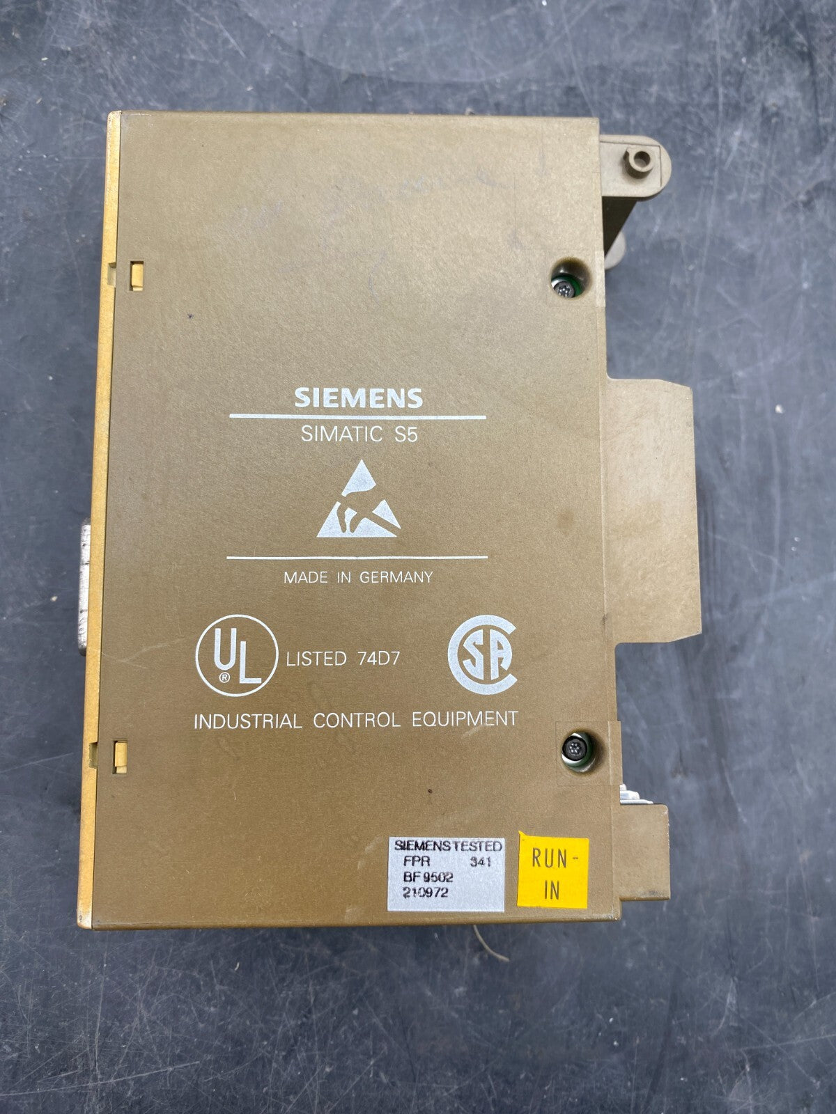 SIEMENS 6ES5262-8MA12 CLOSED LOOP CONTROLLER