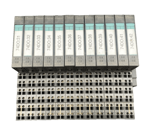 SIEMENS 6ES7132 - 4BD00 - 0AA0 SIMATIC S7 4DO DC24V 0.5A x12pc - KLR Automation