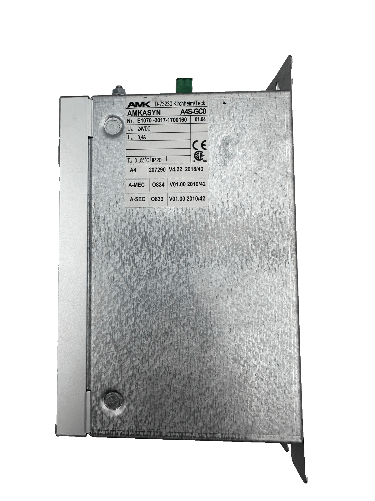 AMK AMKASYN A4S - GC0 E1070 A4 CONTROLLER WIFAG - KLR Automation