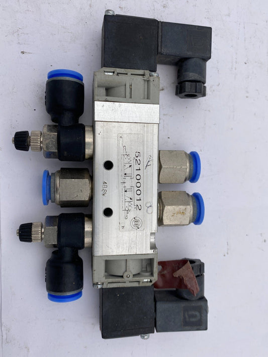 1pc x ASCO 52100012 4B8W SOLEINOID AIR SPOLL VALVE - KLR Automation