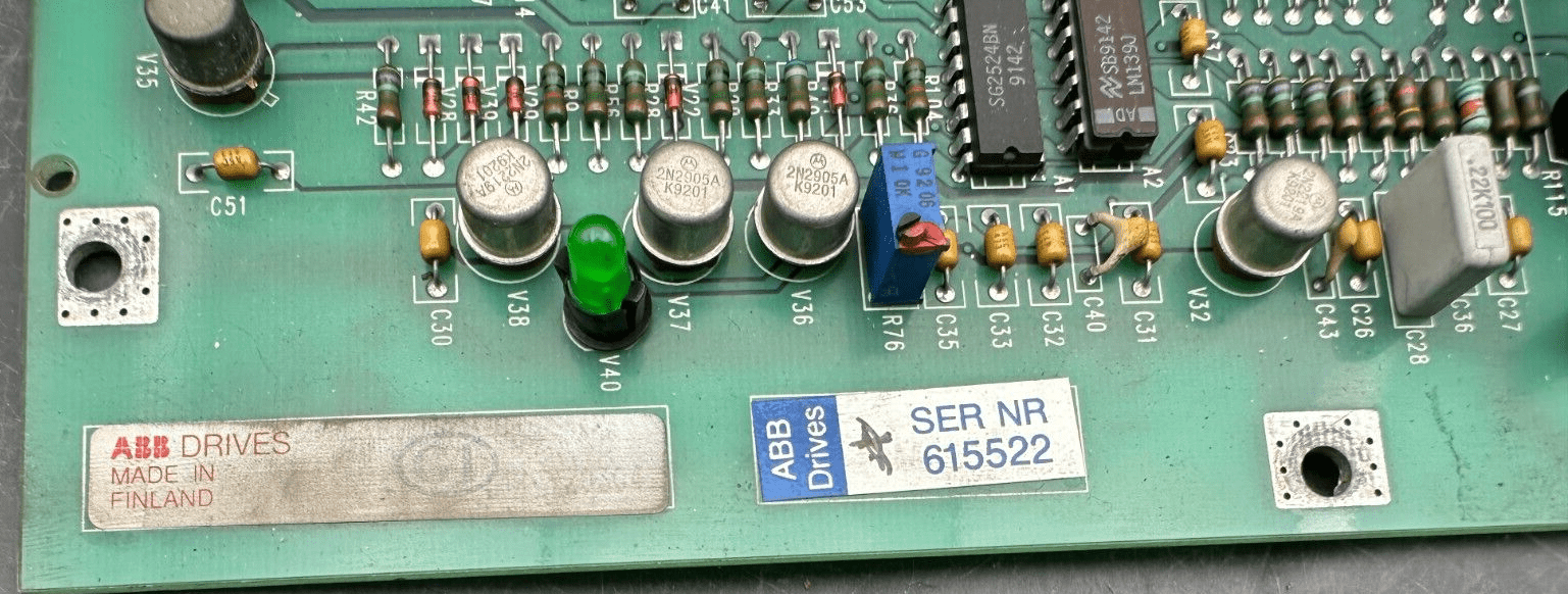 ABB STROMBERG SAFT 113 POW 615522 5761291 - 6K CIRCUIT BOARD - KLR Automation