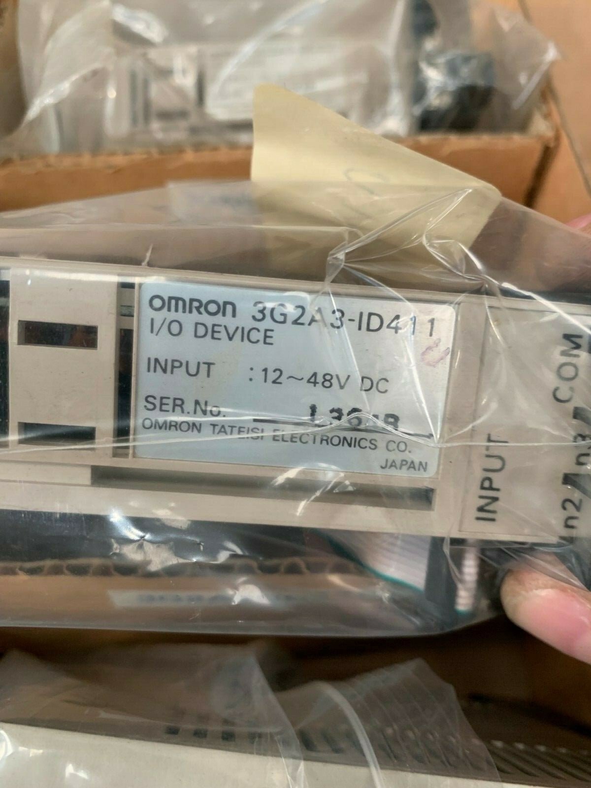 OMRON 3G2A3 - ID411 TERMINAL BLOCK INPUT/OUTPUT DEVICE INPUT:12 - 48V DC - KLR Automation