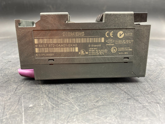 SIEMENS RS 485-REPEATER 1P 6ES7 972-0AA01-0XA0 E-S 8