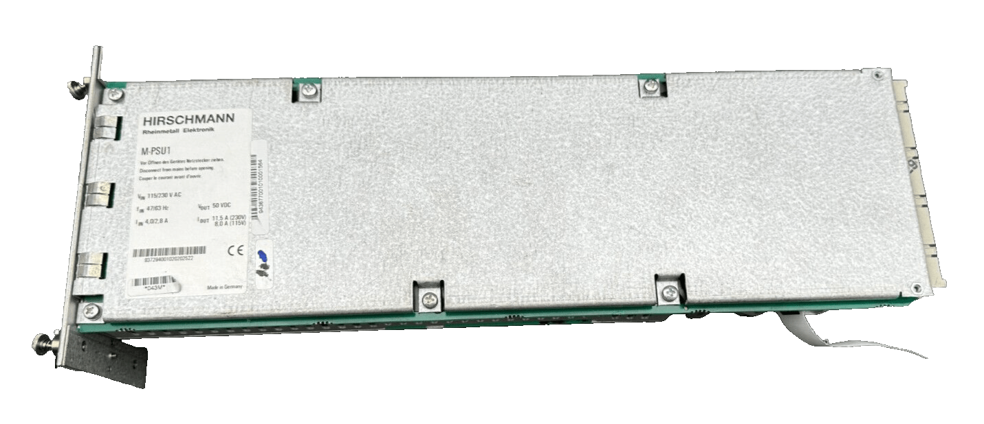 HIRSCHMANN M - PSU1 115/230 VAC 47/63Hz 4/2.8 A power supply - KLR Automation