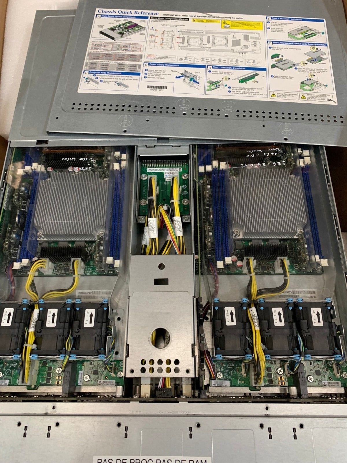 INTEL - SERVER SYSTEM G42641 - 001 Chassis - KLR Automation
