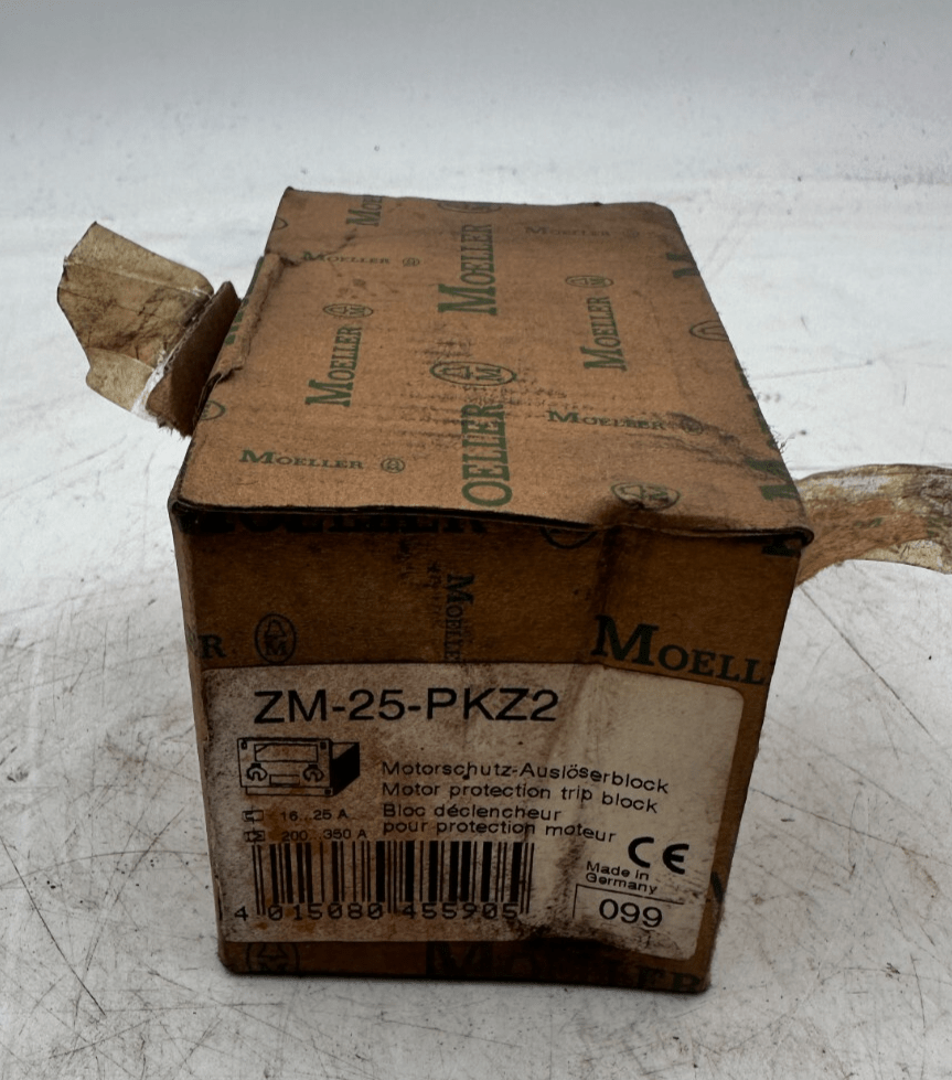 MOELLER ZM - 25 - PKZ2 BLOC DECLENCHEUR POUR PROTECTION MOTEUR - KLR Automation