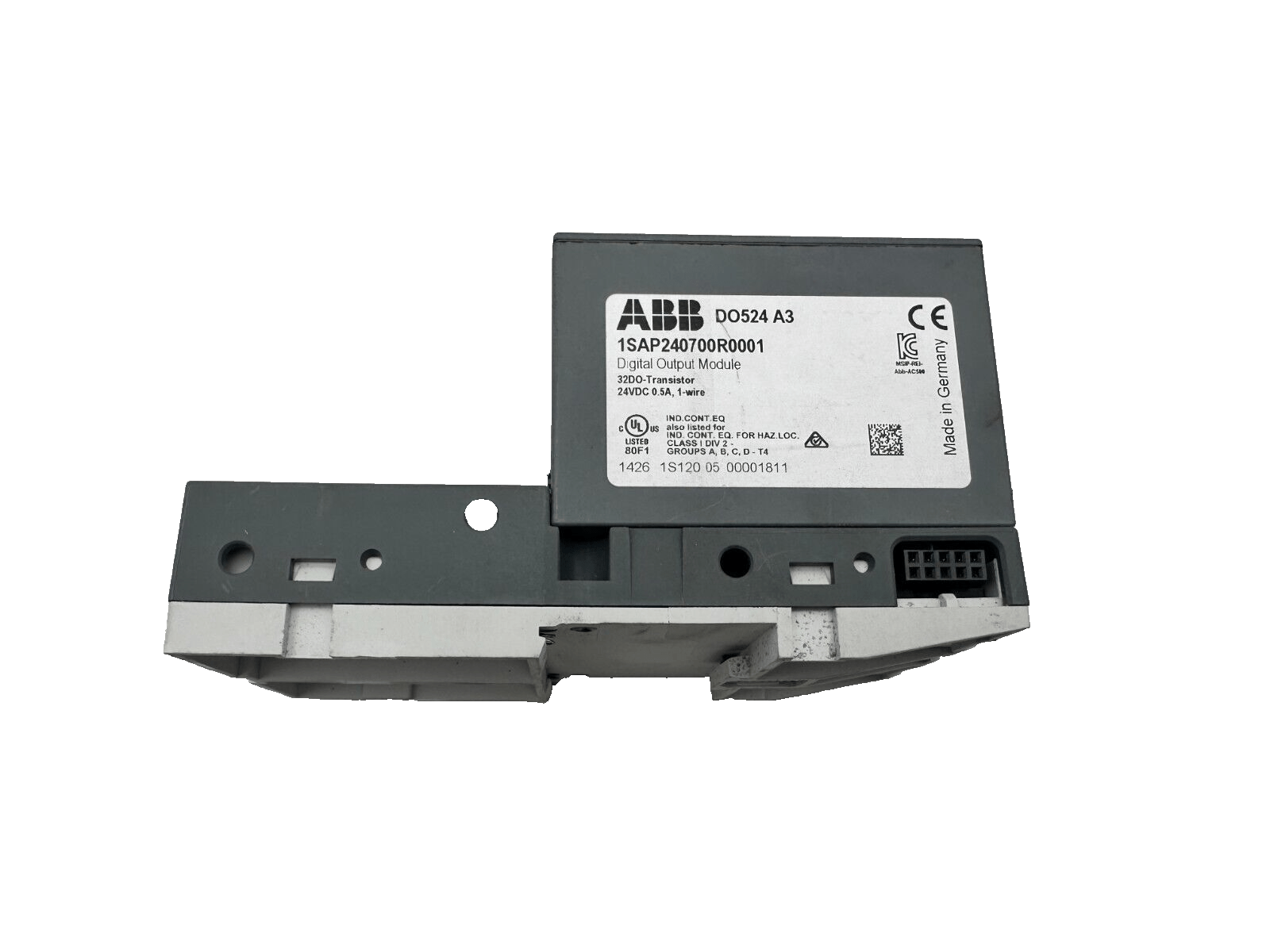 ABB DO524 1SAP240700R0001 DIGITAL OUTPUT MODULE 32DO TRANSISTOR x1pc - KLR Automation