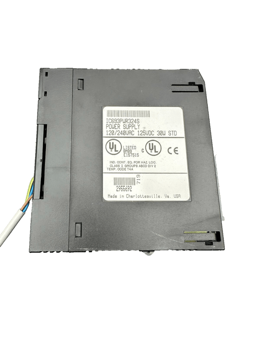 ALSPA CEGELEC C80 - 35 STANDARD POWER SUPPLY PROGRAMMABLE CONTROLLER - KLR Automation