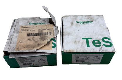 SCHNEIDER ELECTRIC LC1D65AV7 940905 CONTACTEUR TRIPOLAIRE AVEC BORNIER x1