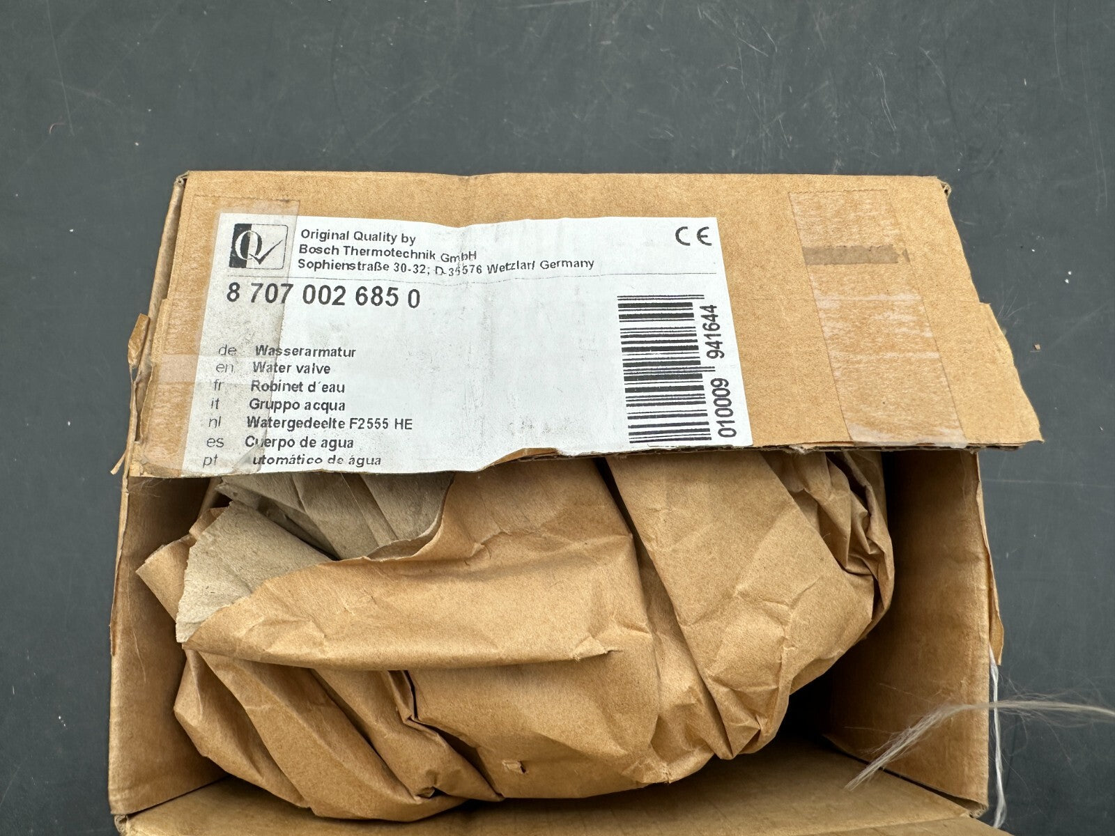 Robinet  eau lm10pv (pour app. sans melangeur) Elm Leblanc / Bosch 87070026850