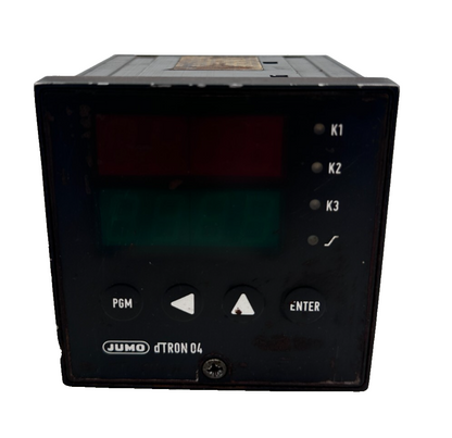 JUMO 200965 DTON 04 TYPE DTR-04/1-001-59-0 REGULATEUR DE TEMPERATURE
