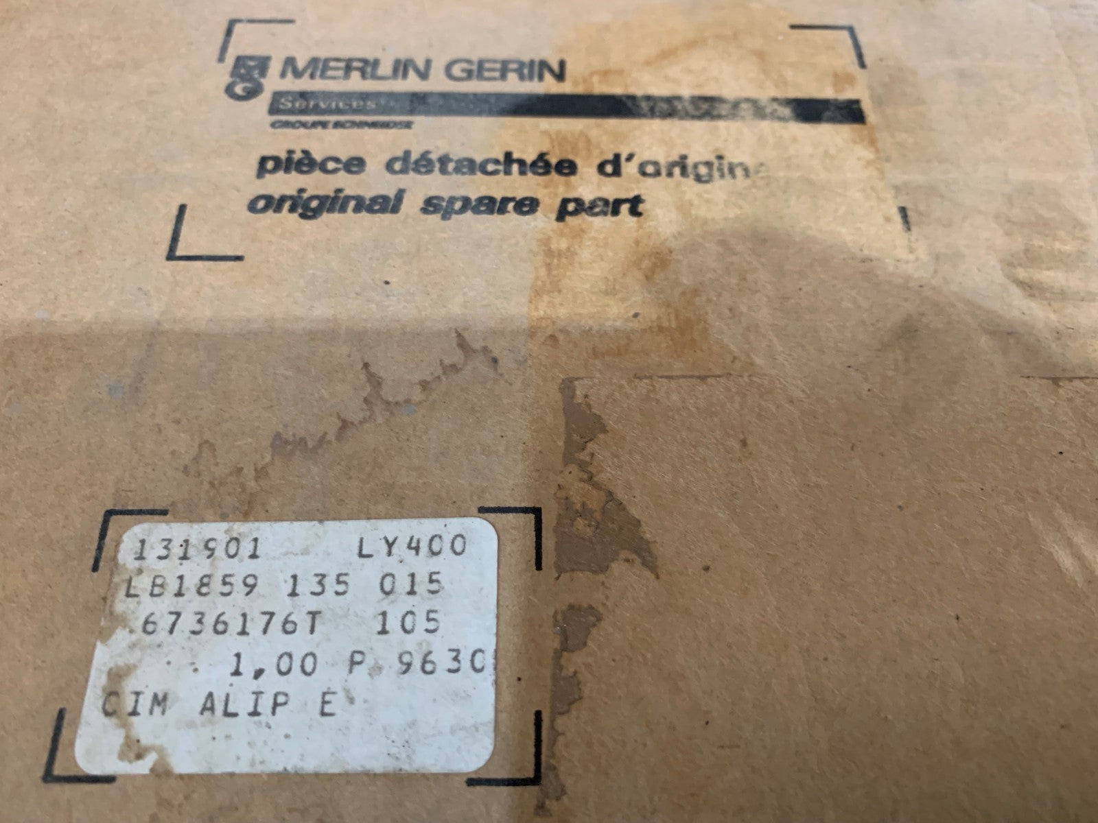 Merlin Gerin 6736175xd 1b-2b 2E402 1035 cev 6736176  Circuit Board