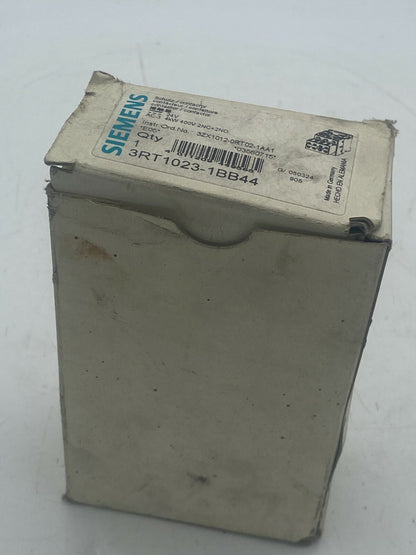 Siemens 3rt1023 1bb44 power contactor ac 3 24v 4kw 400 v sirius 3rt1023-1bb44
