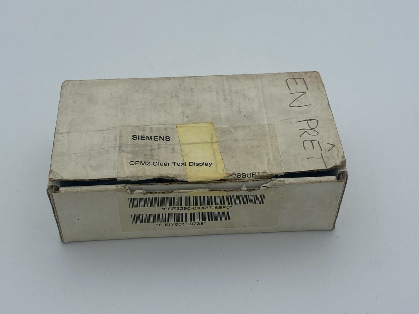 Siemens 6SE3290 - 0XX87 - 8BF0 Clear Text Display - KLR Automation