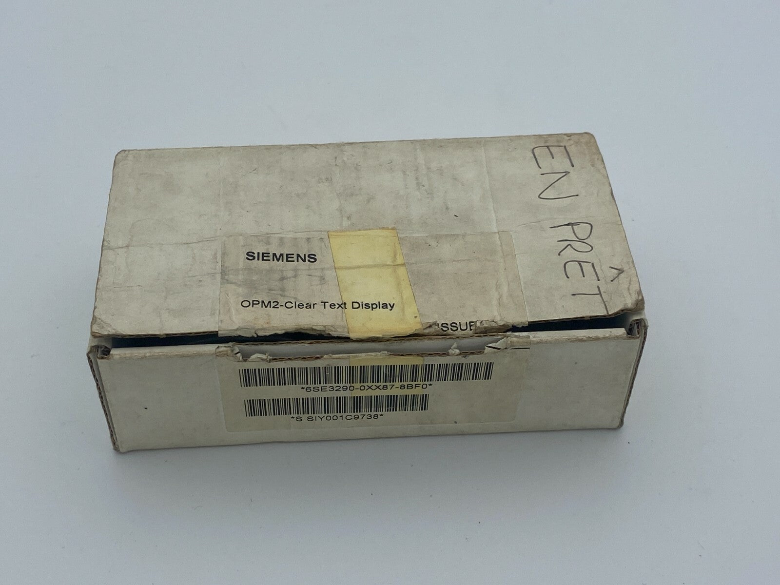 Siemens 6SE3290 - 0XX87 - 8BF0 Clear Text Display - KLR Automation