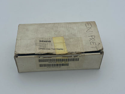 Siemens 6SE3290 - 0XX87 - 8BF0 Clear Text Display - KLR Automation