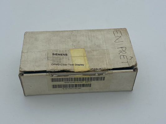 Siemens 6SE3290 - 0XX87 - 8BF0 Clear Text Display - KLR Automation