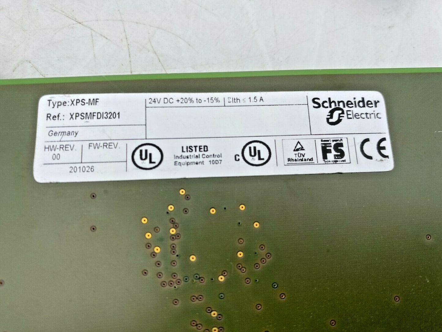 1pc Schneider Electric XPSMF Preventa XPS   XPS-MF XPSMFDI3201digital inputcard 