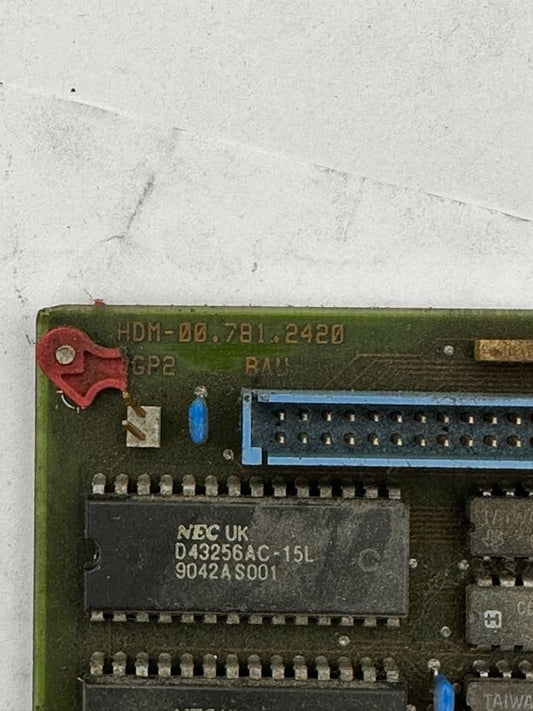 1pc x CIRCUIT BOARD HDM-00.781.2420 GP2 BAU