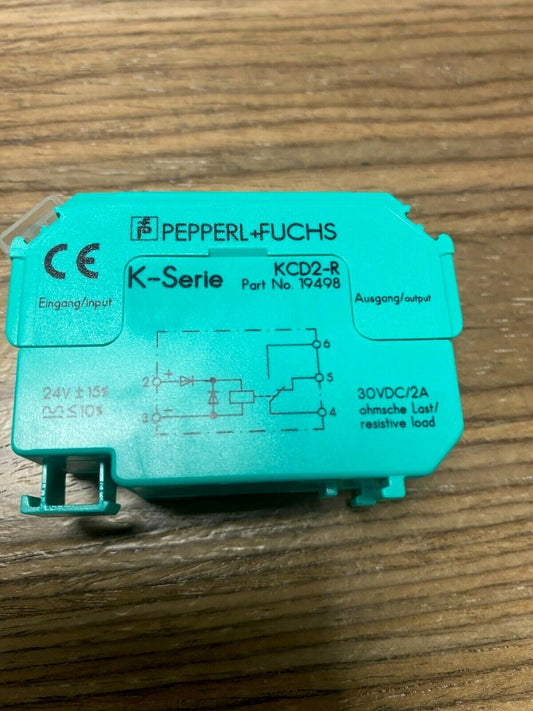 KCD2 - R Converter: signal separator DIN NPN,PNP 24VDC Pepperl + Fuchs - KLR Automation