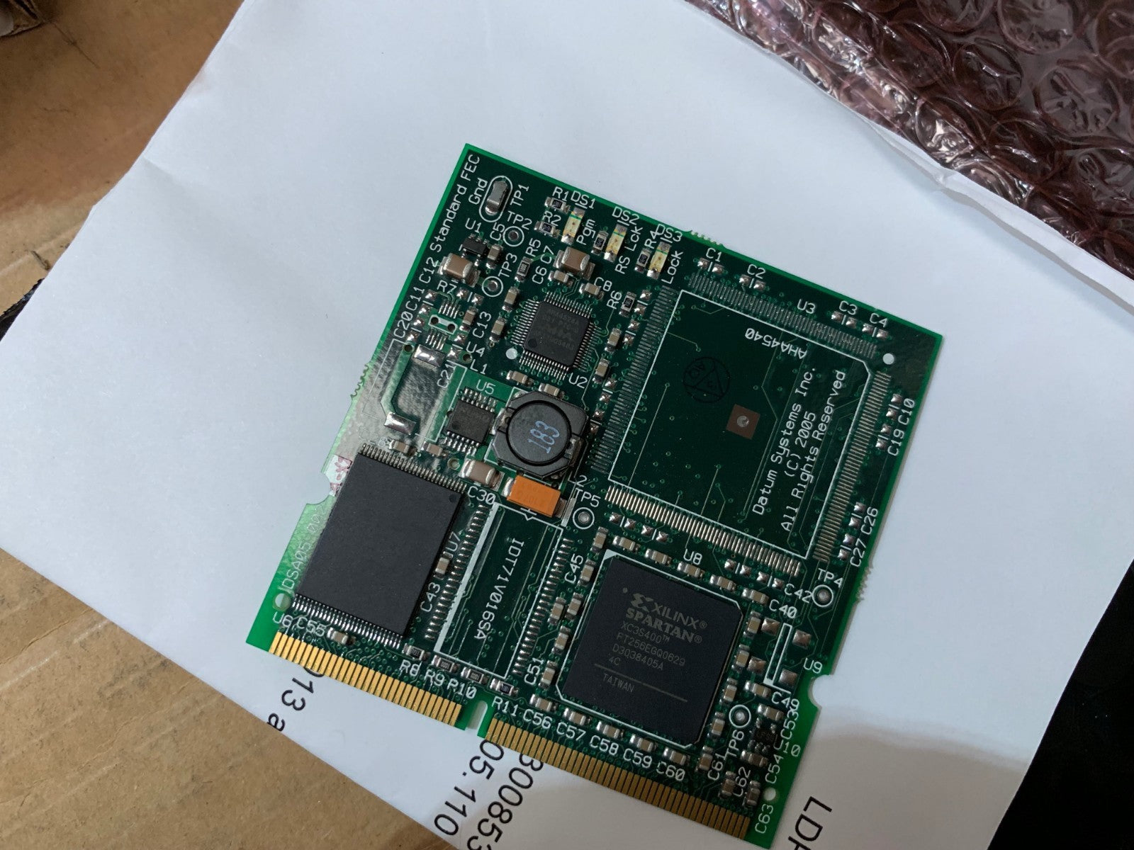 Card DATUM PSM-500 LDPC 2K Satellite