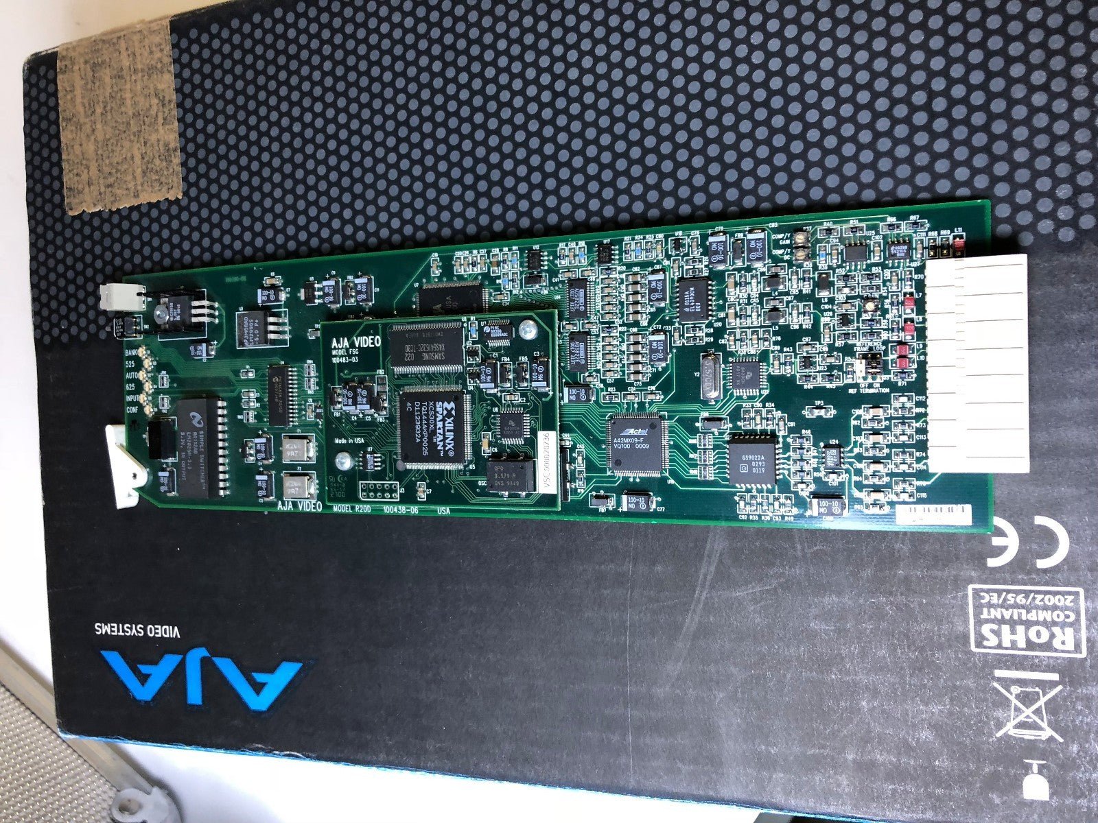 AJA R20D Decoder NTSC/PAL to Serial Digital Component Module - KLR Automation