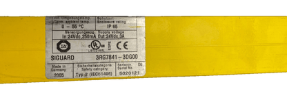 SIEMENS SIGUARD 3RG7841 - 3DG00 LIGHT CURTAIN TRANSMITTER - KLR Automation